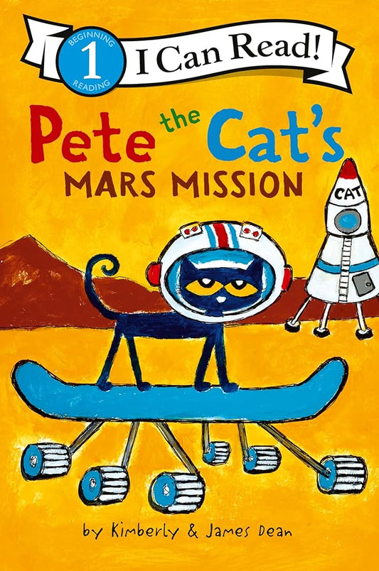 Pete the Cat's Mars Mission (I Can Read Level 1) cover image