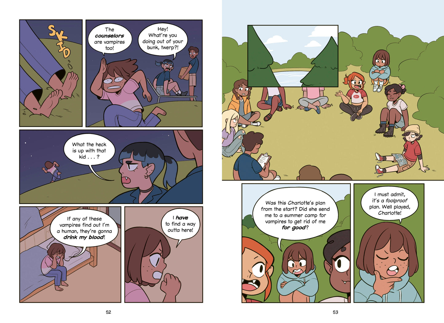 Summer Vamp: A Graphic Novel