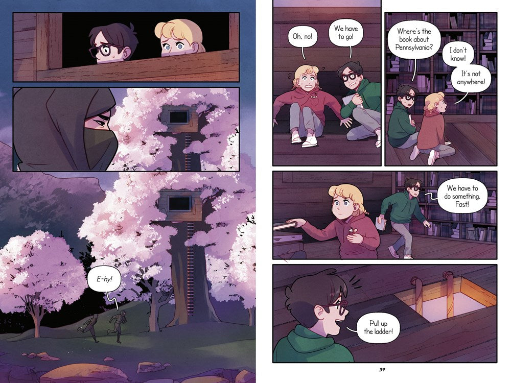 Night of the Ninjas Graphic Novel (Book #5)