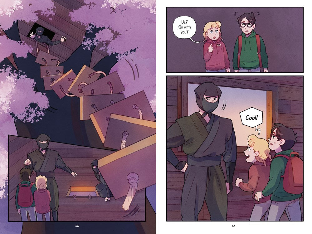 Night of the Ninjas Graphic Novel (Book #5)