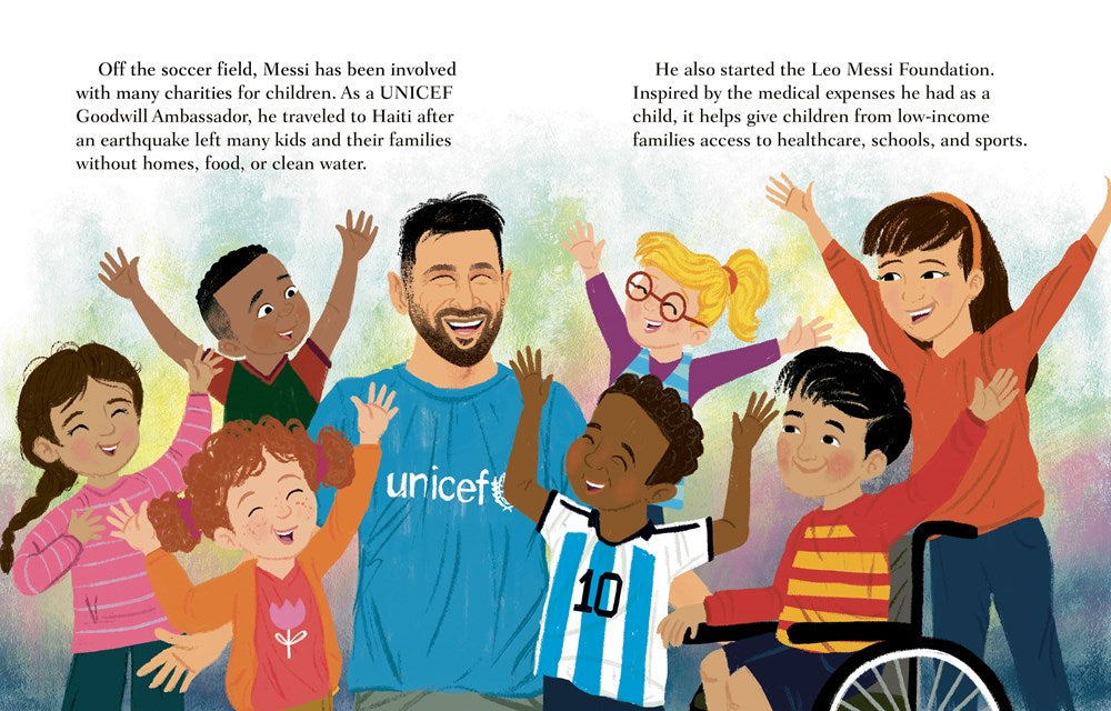 Lionel Messi: A Little Golden Book Biography