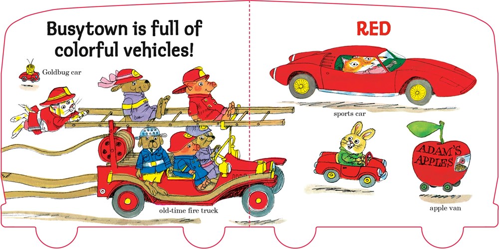 Richard Scarry's Colorful Cars and Trucks