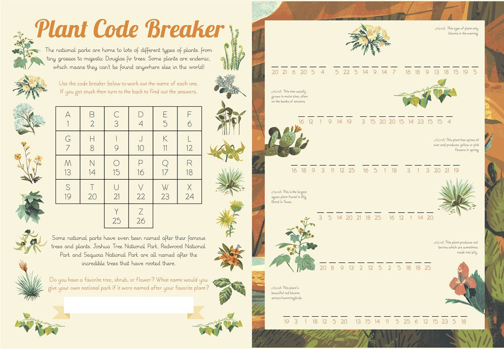 National Parks of the USA: Activity Book: With More Than 15 Activities, A Fold-out Poster, and 50 Stickers!