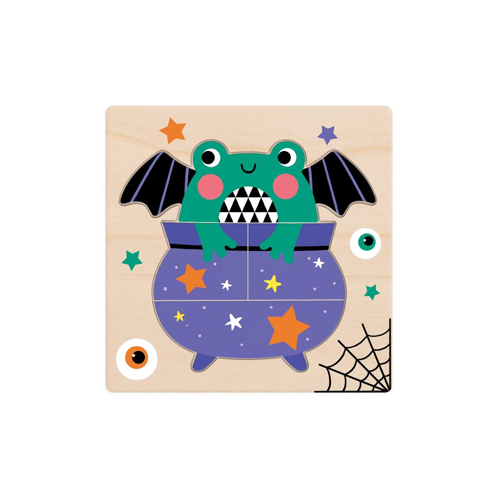 Spooky Friends Set of 4 Wood Puzzles