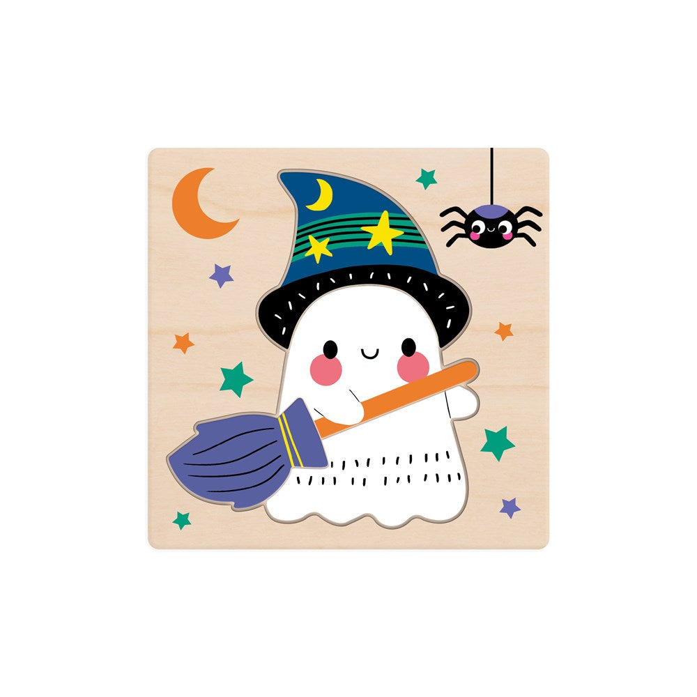 Spooky Friends Set of 4 Wood Puzzles