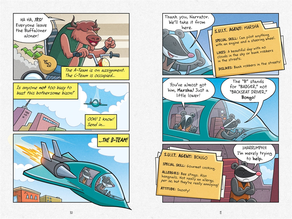 InvestiGators: Agents of S.U.I.T.: From Badger to Worse (Book #2)
