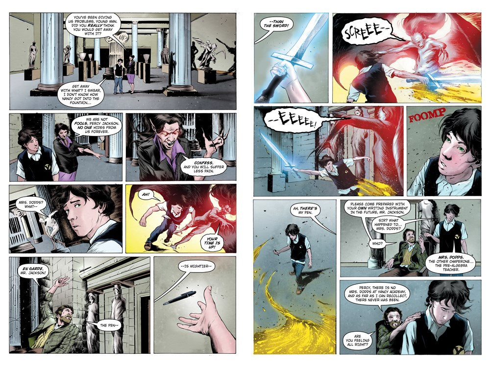 The Lightning Thief: The Graphic Novel (Book #1)