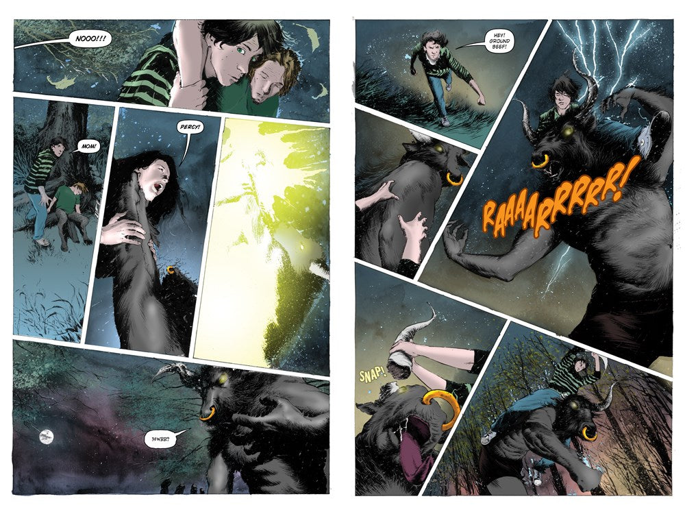 The Lightning Thief: The Graphic Novel (Book #1)
