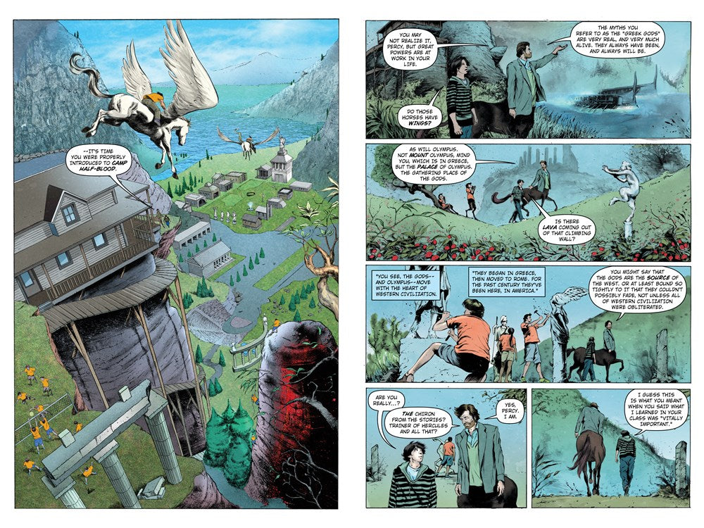 The Lightning Thief: The Graphic Novel (Book #1)
