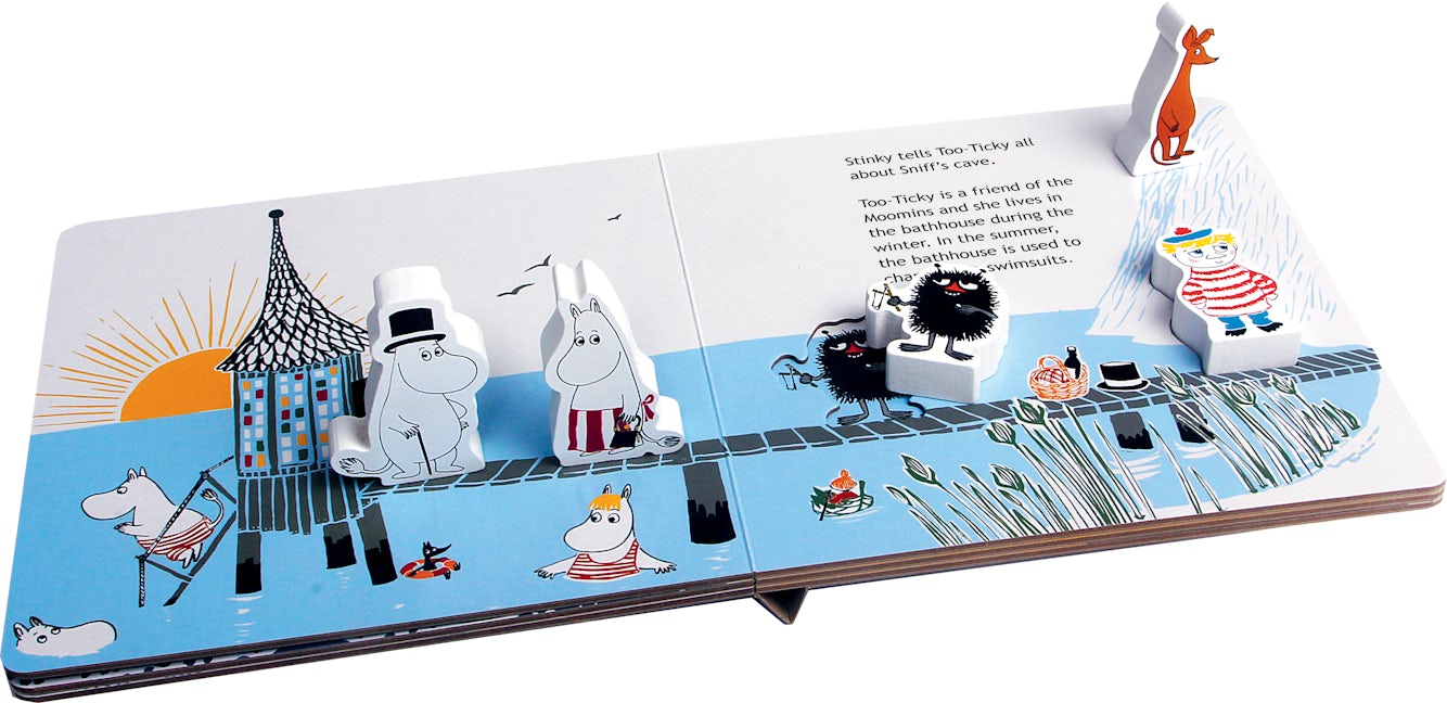 Moominvalley Friends at the Seaside