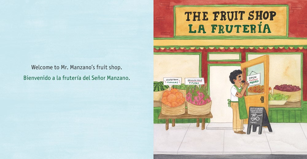 Teeny Tiendas: The Fruit Shop/La frutería (Bilingual Edition)