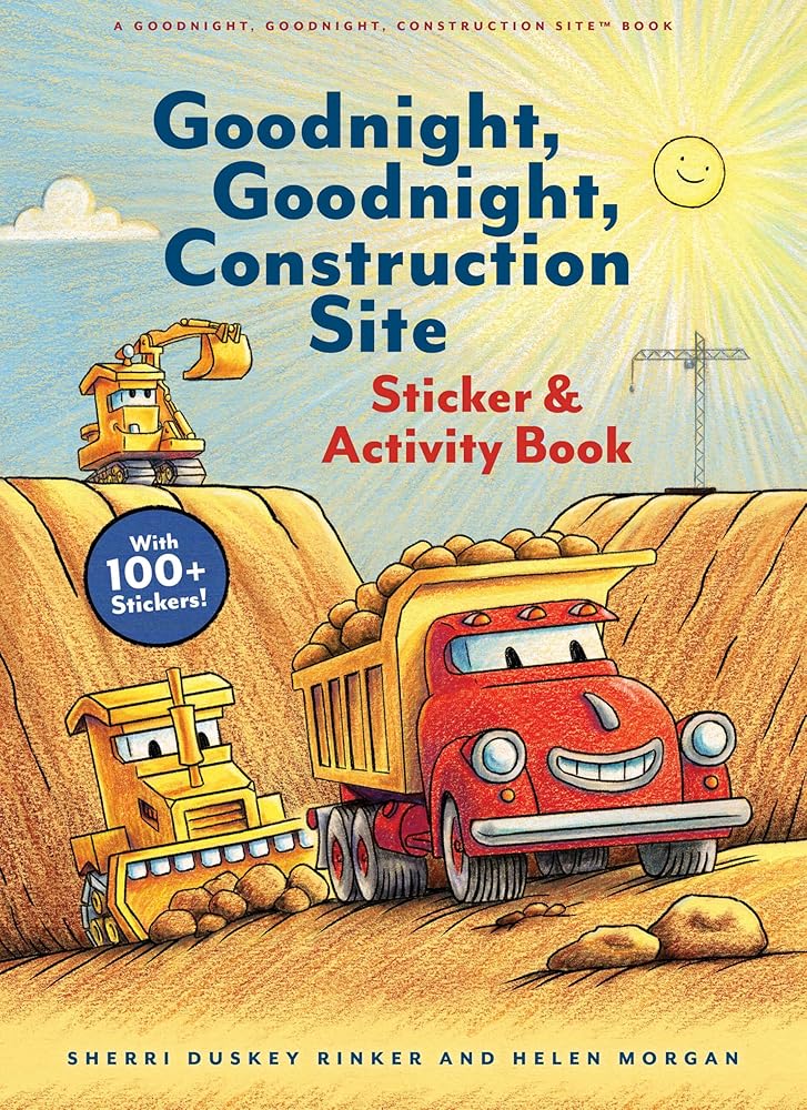 Goodnight, Goodnight, Construction Site Sticker & Activity Book cover image