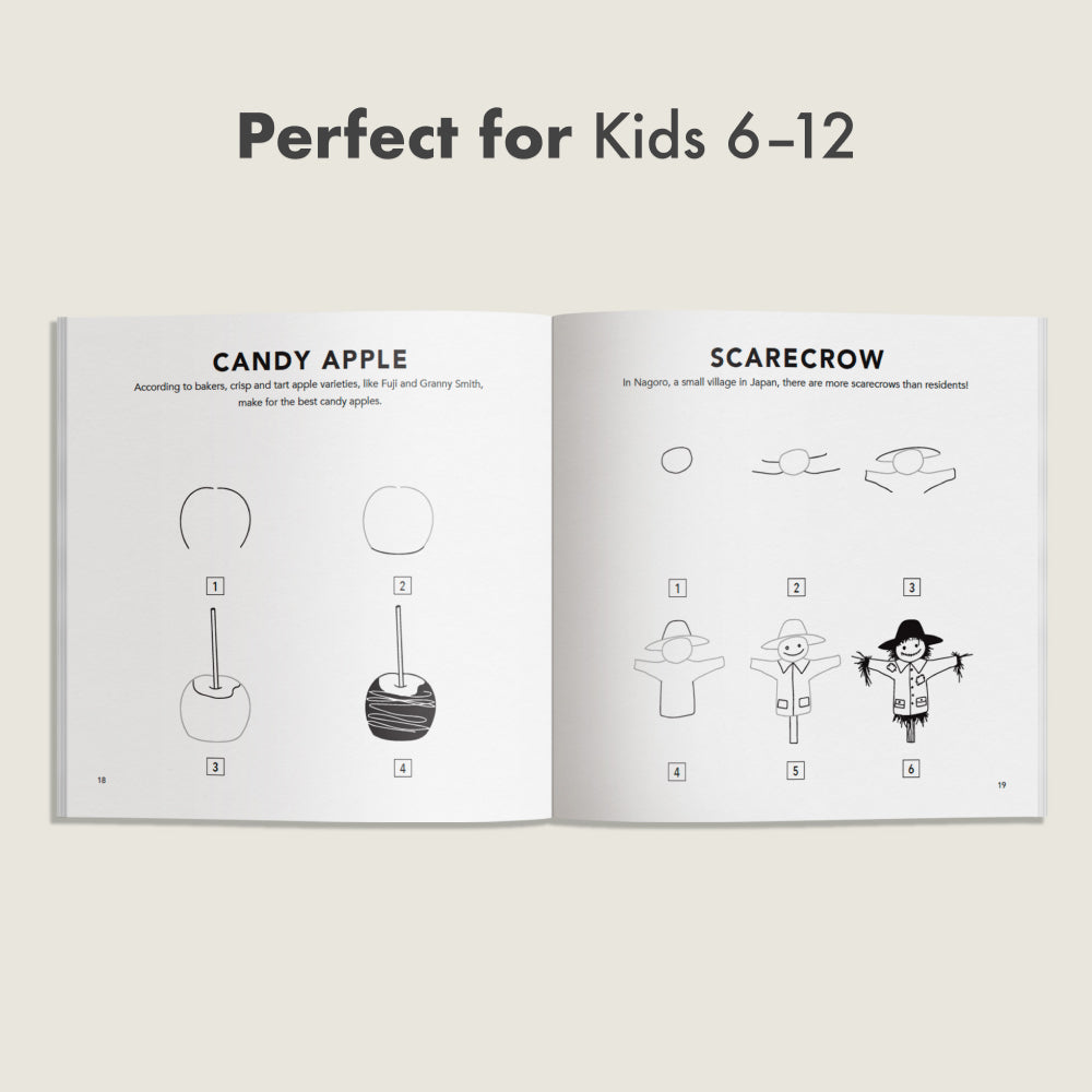 Fall Things: How to Draw Books for Kids with Pumpkins, Scarecrows, Turkeys and More (Book #10)