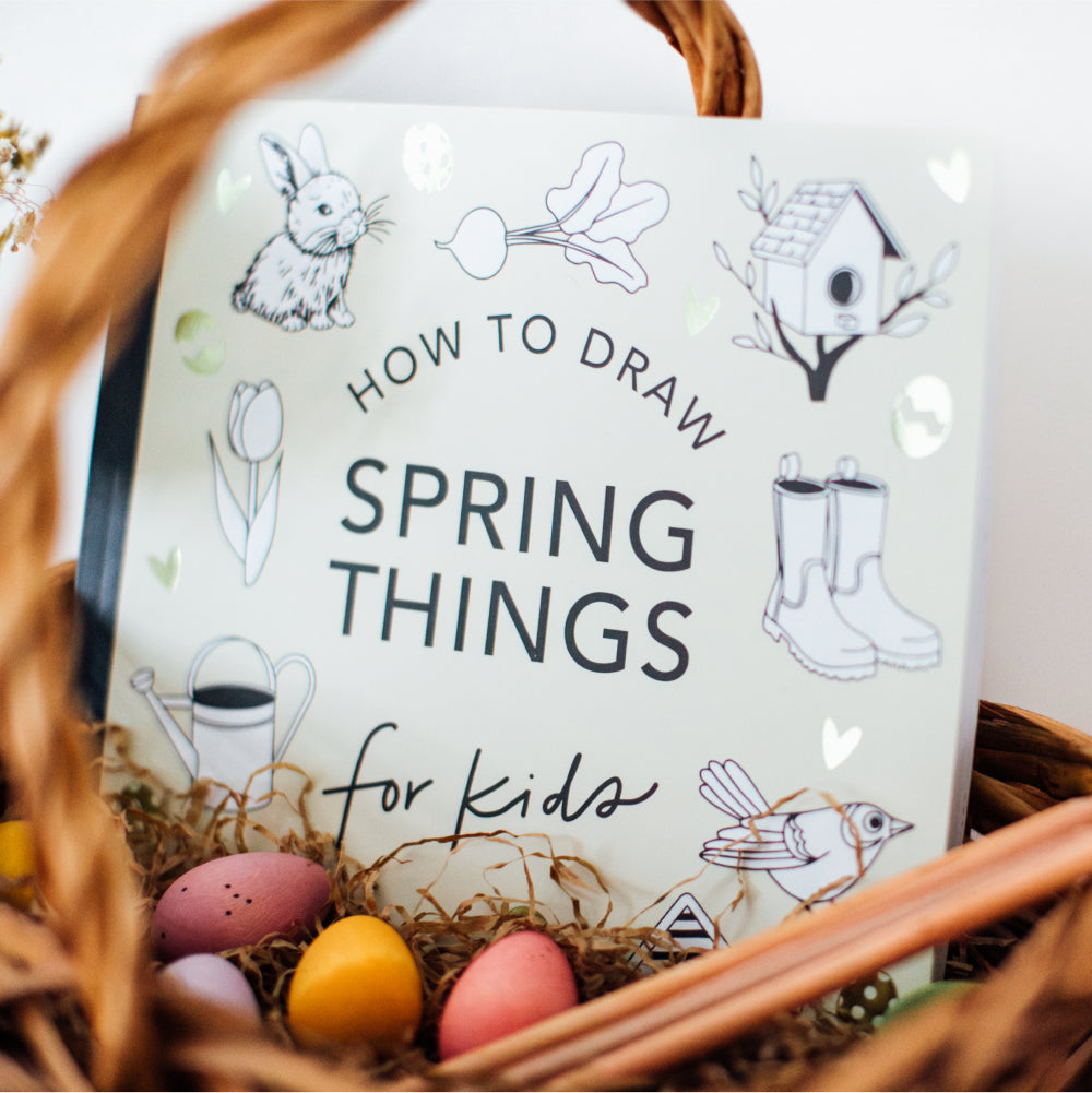 Spring Things: How to Draw Books for Kids with Easter Eggs, Bunnies, Flowers, and More (Book #8)