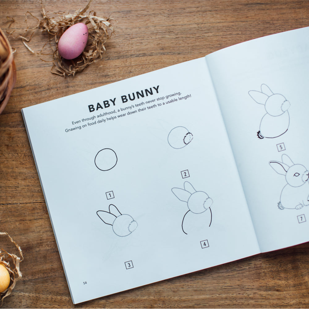 Spring Things: How to Draw Books for Kids with Easter Eggs, Bunnies, Flowers, and More (Book #8)