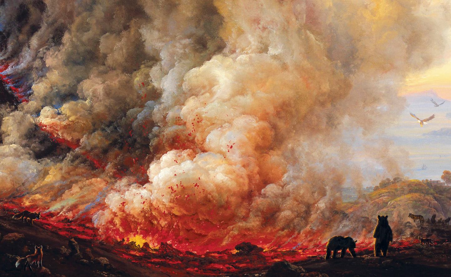 The Eyes, the Fire & the Avalanche Kingdom (Book #2)