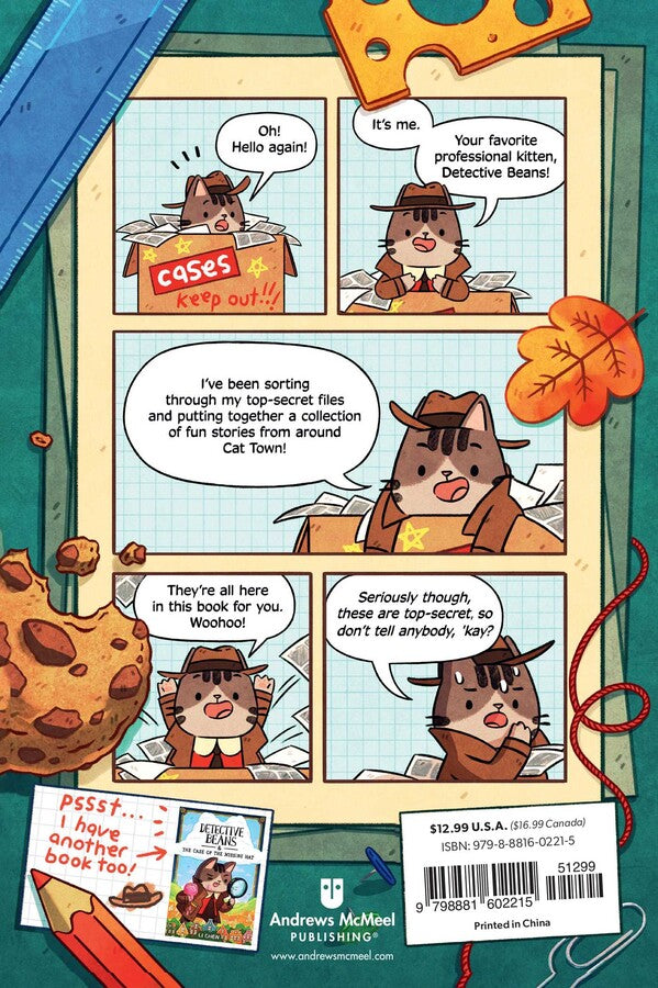 Detective Beans: Adventures in Cat Town (Book #2)