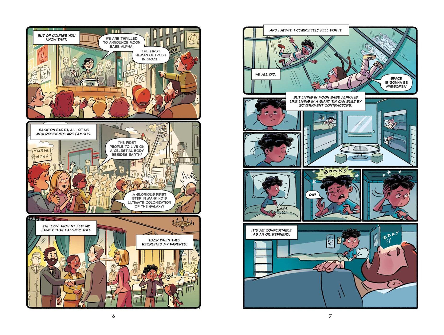 Space Case the Graphic Novel (Book #1)