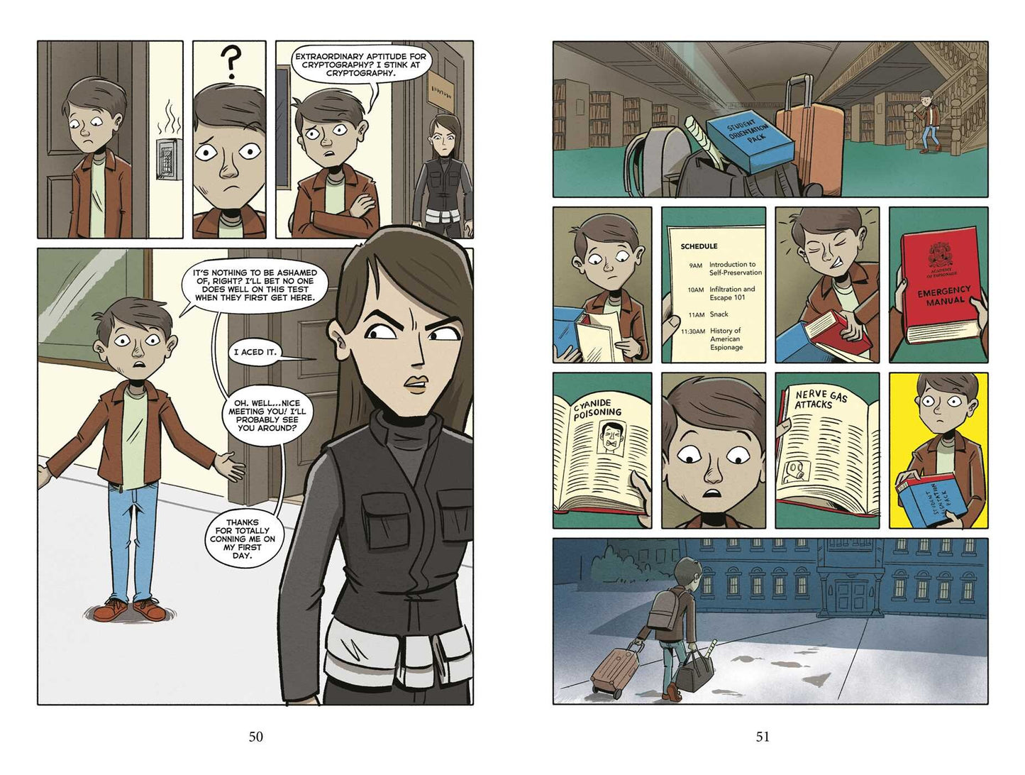 Spy School the Graphic Novel (Book #1)