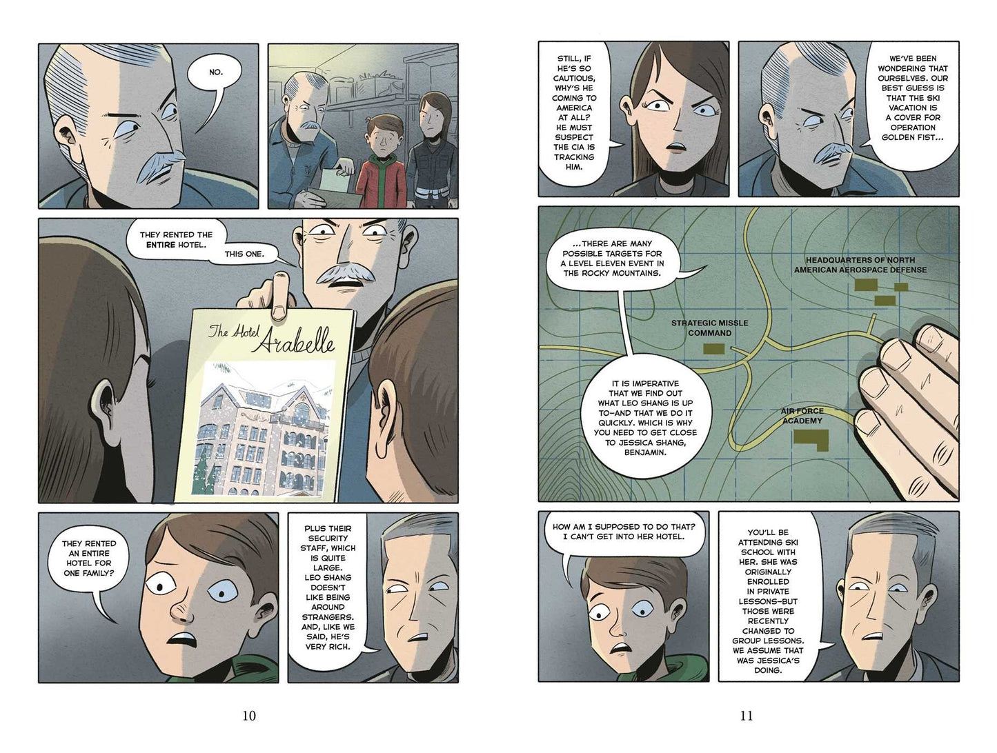 Spy Ski School the Graphic Novel (Book #4)