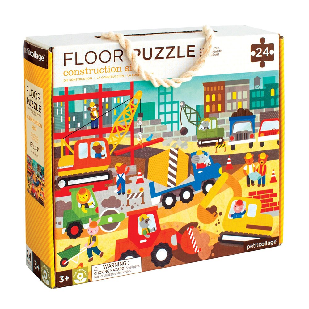 Floor Puzzle - Construction Site