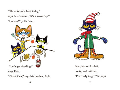 Pete the Cat: Snow Daze: A Winter and Holiday Book for Kids (My First I Can Read)