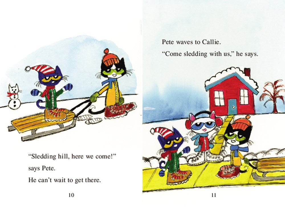 Pete the Cat: Snow Daze: A Winter and Holiday Book for Kids (My First I Can Read)