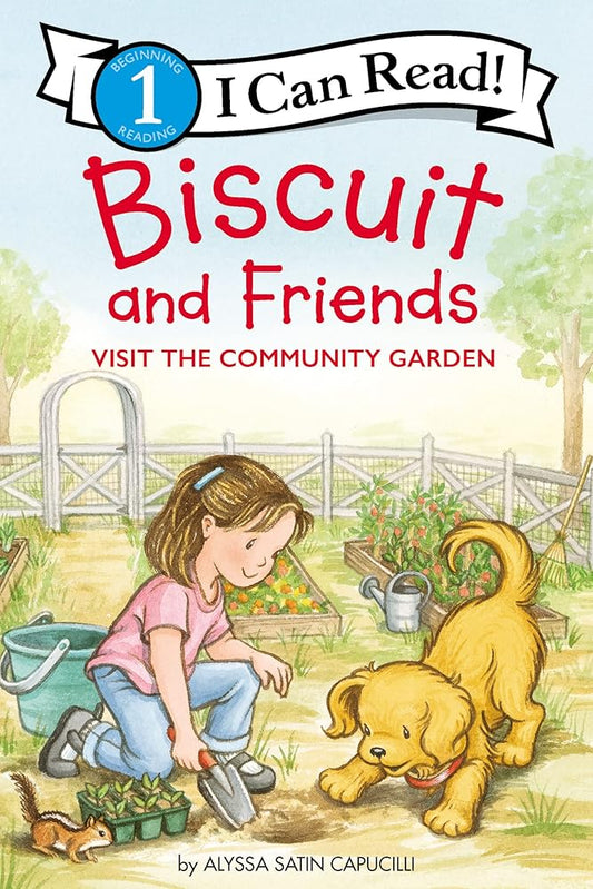 Biscuit and Friends Visit the Community Garden (I Can Read Level 1) cover image