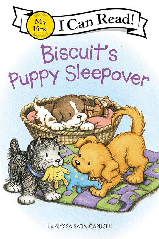 Biscuit's Puppy Sleepover (My First I Can Read) cover image