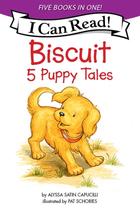 Biscuit: 5 Puppy Tales: Biscuit Goes to School, Biscuit Finds a Friend, Biscuit Visits the Firehouse, Biscuit Flies a Kite, Bathtime for Biscuit (My First I Can Read) cover image