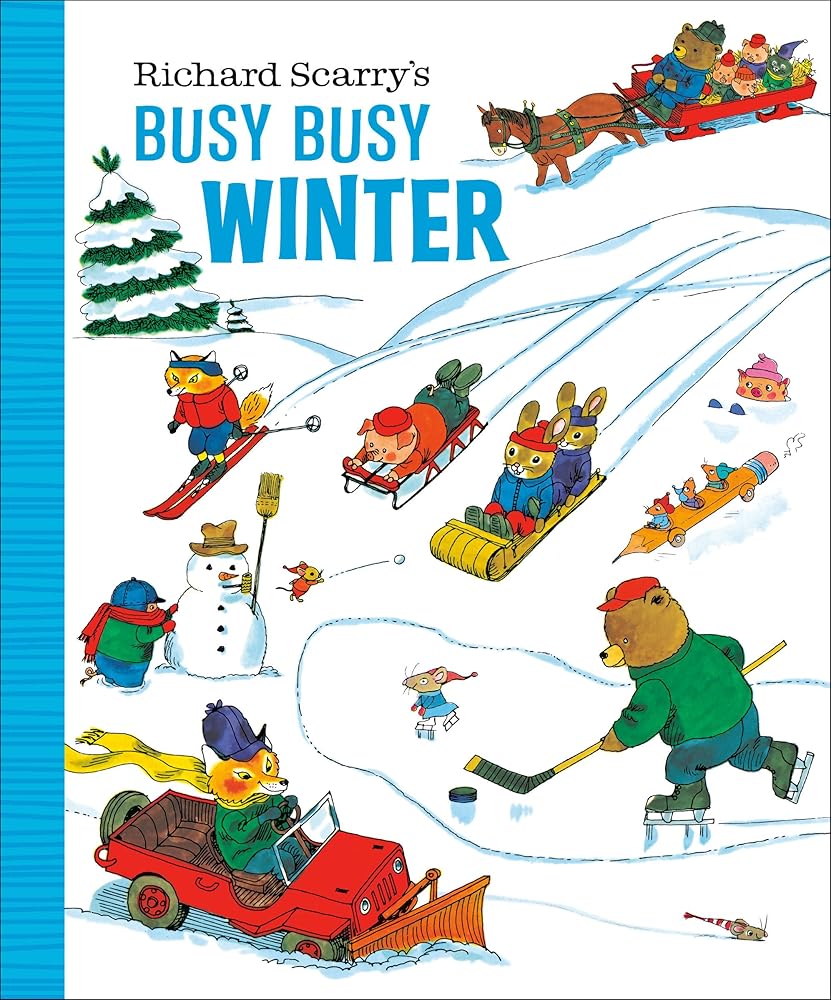 Richard Scarry's Busy Busy Winter cover image