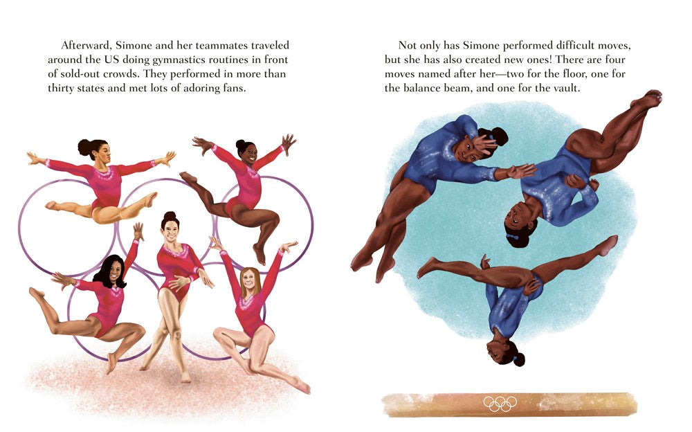 Simone Biles: A Little Golden Book Biography