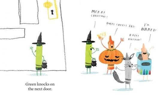 The Crayons Trick or Treat