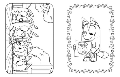 Bluey: Fun and Games: A Coloring Book
