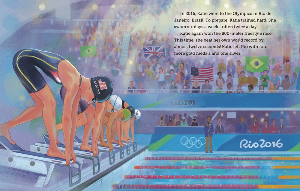 Katie Ledecky: A Little Golden Book Biography