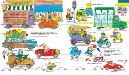 Richard Scarry's Cars and Trucks and Things That Go (50th Anniversary Edition)