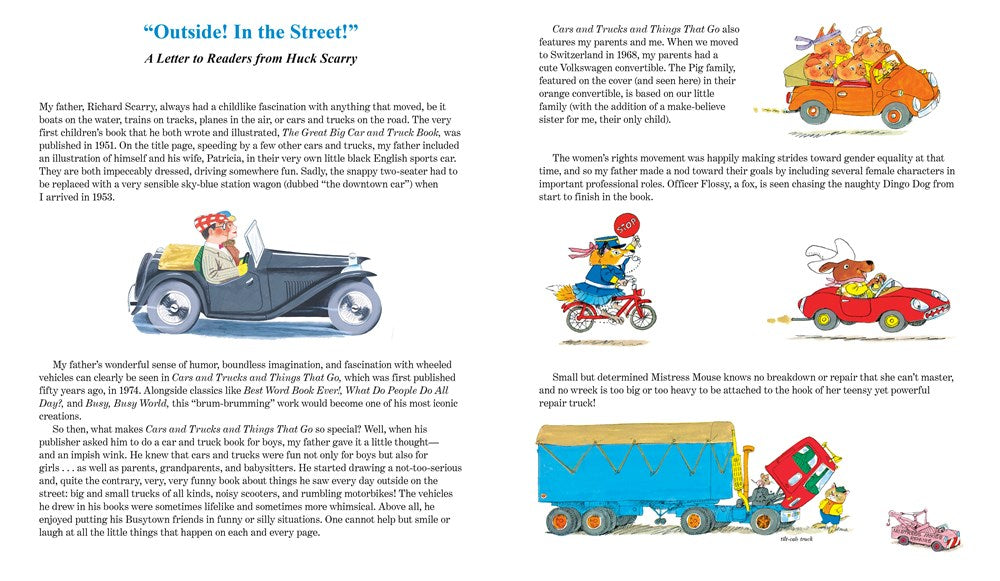 Richard Scarry's Cars and Trucks and Things That Go (50th Anniversary Edition)