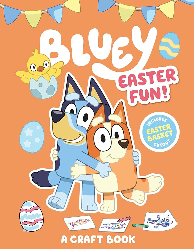 Bluey: Easter Fun!: A Craft Book cover image