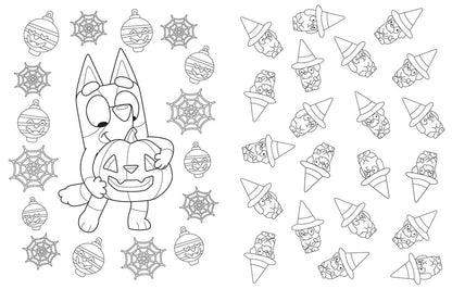 Bluey: Hooray, It's Halloween!: A Coloring Book