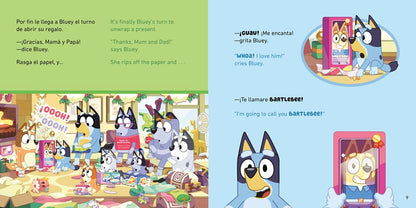 Bluey: Nadando en Navidad / Christmas Swim (Bilingual Edition)