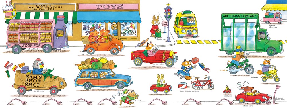 Richard Scarry's Cars and Trucks Fold-and-Find!