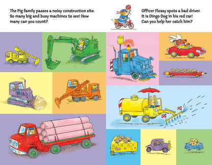 Richard Scarry's Cars and Trucks Fold-and-Find!