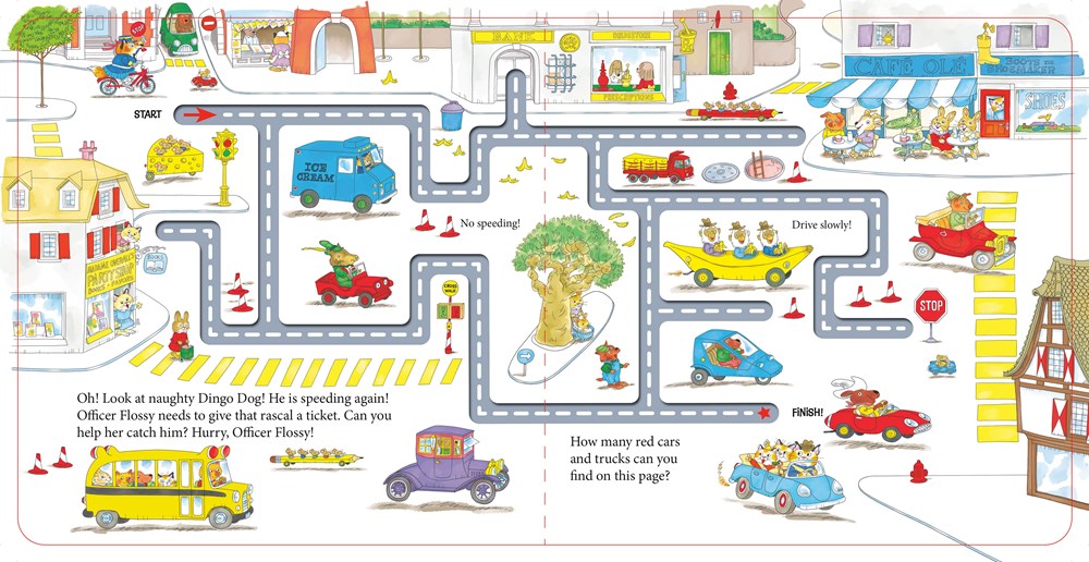 Richard Scarry's Cars and Trucks Touch-and-Trace