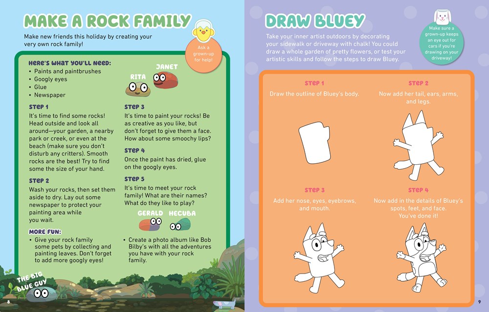 Bluey: More Easter Fun!: A Craft Book: Includes Easter Pouch Cutout