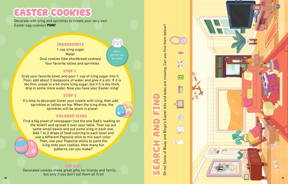 Bluey: More Easter Fun!: A Craft Book: Includes Easter Pouch Cutout