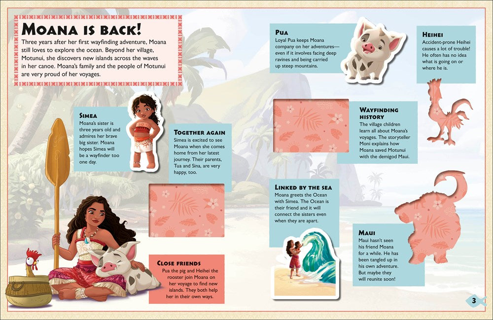 Disney Moana 2 Ultimate Sticker Book