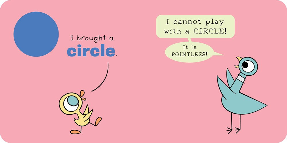 The Pigeon WON'T Play with Shapes!