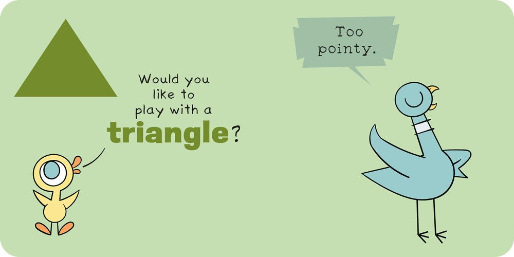 The Pigeon WON'T Play with Shapes!