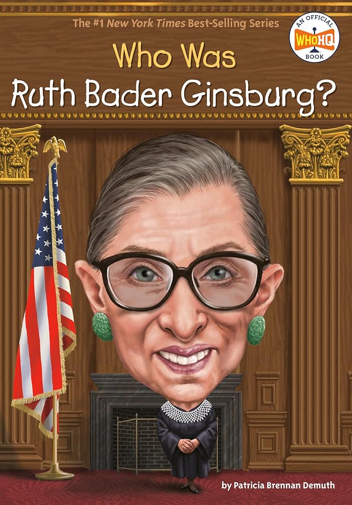 Who Was Ruth Bader Ginsburg? cover image