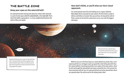 Cosmic Collisions: Asteroid vs. Comet